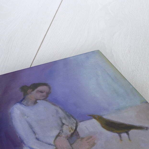 Woman with a Bird, 2003 by Sue Jamieson