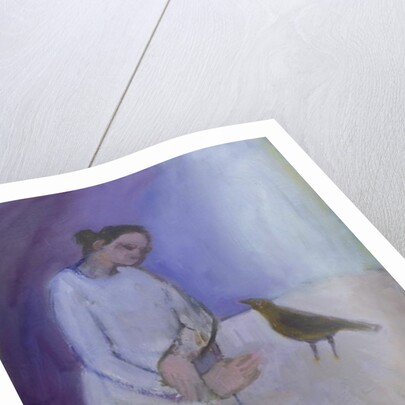 Woman with a Bird, 2003 by Sue Jamieson