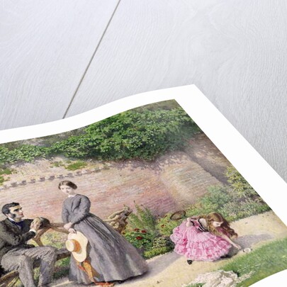 Rochester and Jane Eyre by Frederick Walker