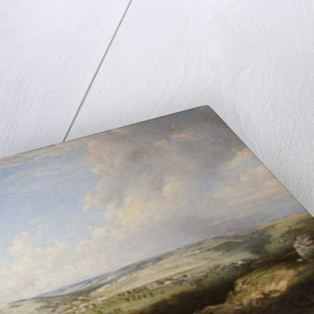 Stroud from near Rodborough Fort, Gloucestershire by Alfred Newland Smith