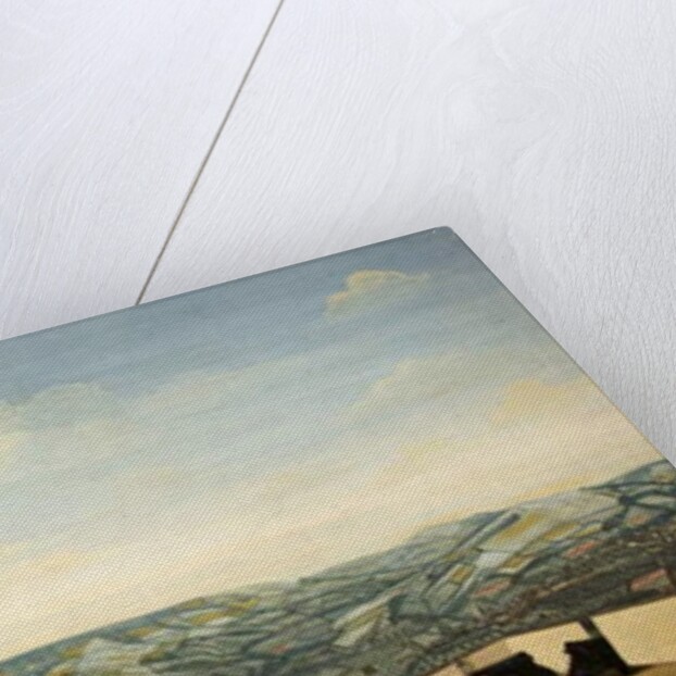 Stroud from Rodborough Fort, Gloucestershire, c.1765 by English School