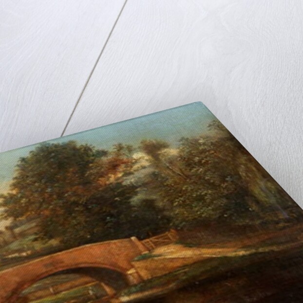 Canal Bridge, Brimscombe, Gloucestershire by Désiré Delaplace-Gérardin