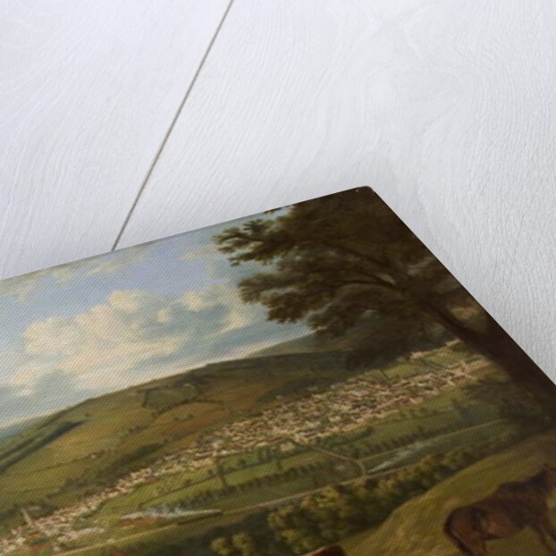 Stroud from near Rodborough Fort, Gloucestershire by Alfred (attr. to) Newland Smith