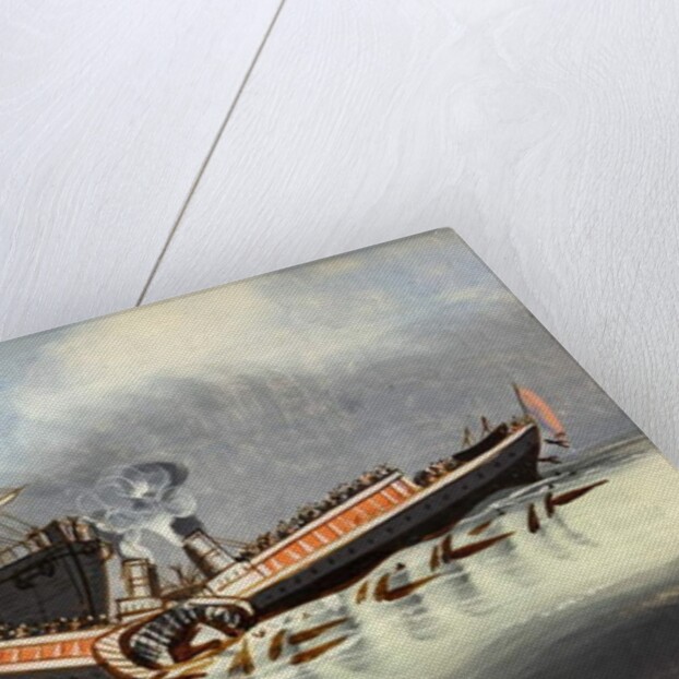 The Wreck of the 'Princess Alice', after 1878 by English School