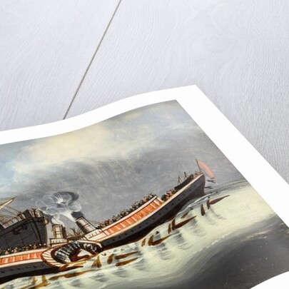 The Wreck of the 'Princess Alice', after 1878 by English School