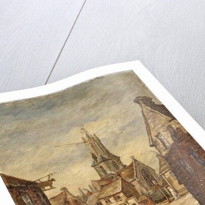 Minchinhampton Church, Stroud, Gloucestershire, c.1890 by W. Brigad