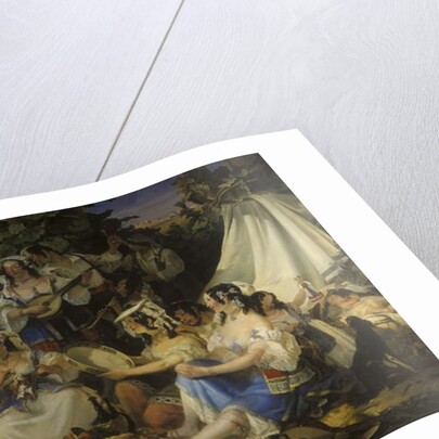 Turin, Monte Superga, 1850s by Josef Matěj Navrátil