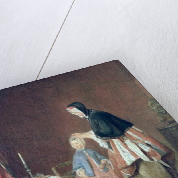 The Morning Toilet by Jean-Baptiste Simeon Chardin