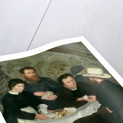 Mother Anthony's Tavern, 1866 by Pierre Auguste Renoir