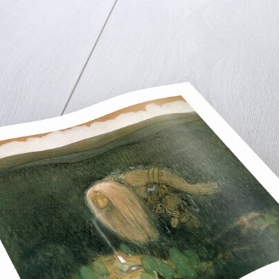 A Forest Troll, c.1913 by John Bauer