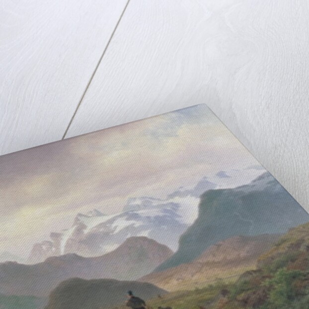 Motif from Kvikkjokk, 1862 by Per Daniel Holm