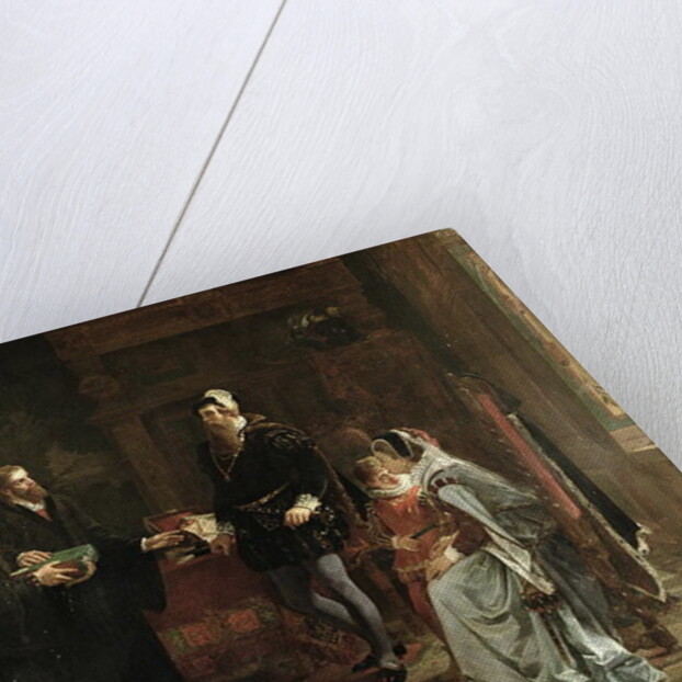 King Gustav I Vasa of Sweden Receiving the Swedish Translation of the Bible, 1870 by Julius Kronberg