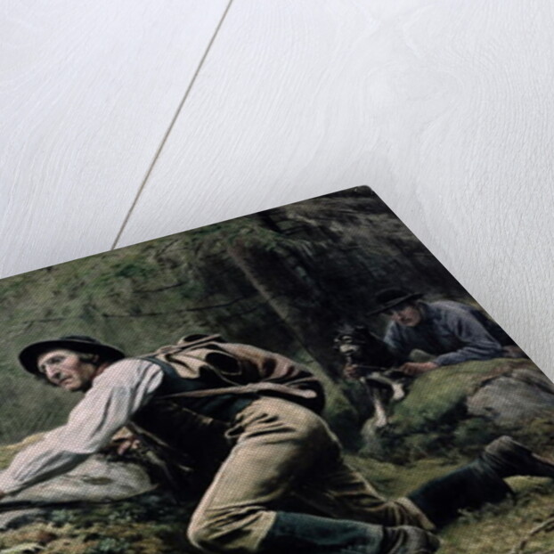 Elk Hunting, 1889 by Johan Tiren