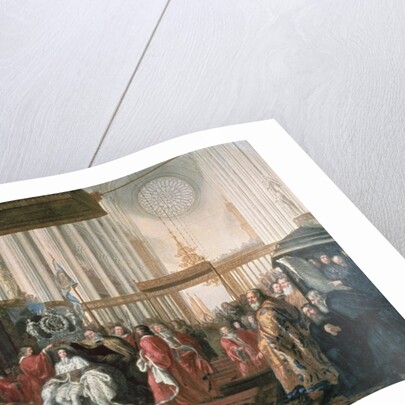 Coronation of Karl XI by David Klocker Ehrenstrahl