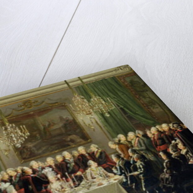 New Year's Eve at Stockholm Palace, 1779 by Pehr Hillestrom