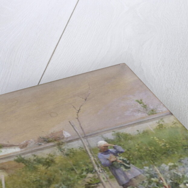 In the Kitchen Garden, 1883 by Carl Larsson