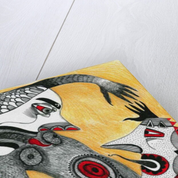 Fight, 2012 by Zanara/ Sabina Nedelcheva-Williams