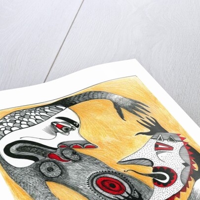 Fight, 2012 by Zanara/ Sabina Nedelcheva-Williams