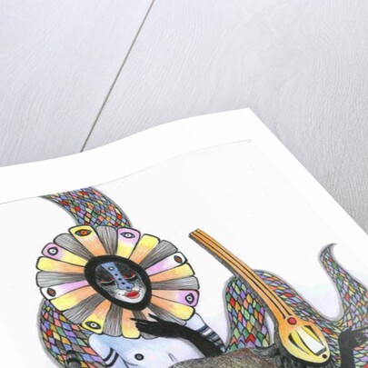 Dance of the Masks, 2012 by Zanara/ Sabina Nedelcheva-Williams