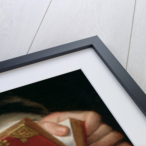 Portrait of the Artist's Sister in the Garb of a Nun, detail of her prayer book by Sofonisba Anguissola