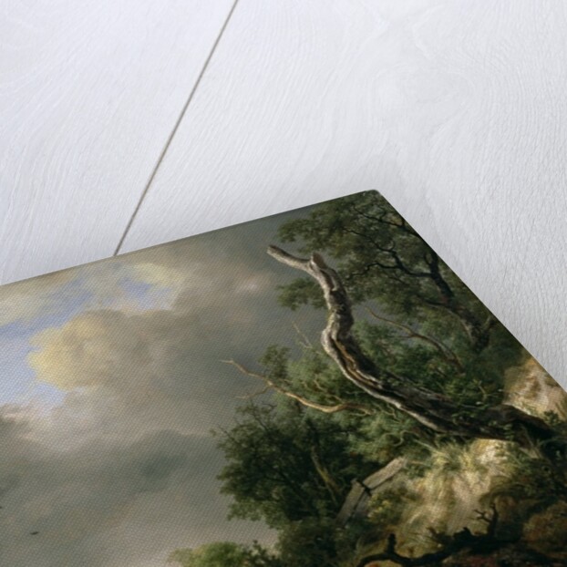 The Dunes near Haarlem by Jacob Isaaksz. or Isaacksz. van Ruisdael