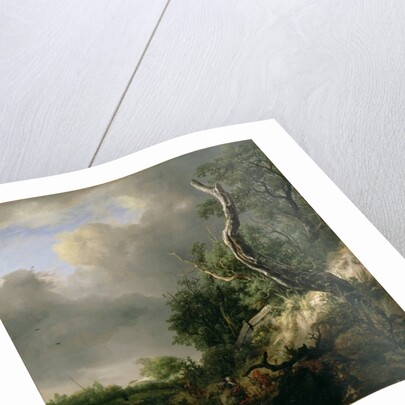 The Dunes near Haarlem by Jacob Isaaksz. or Isaacksz. van Ruisdael