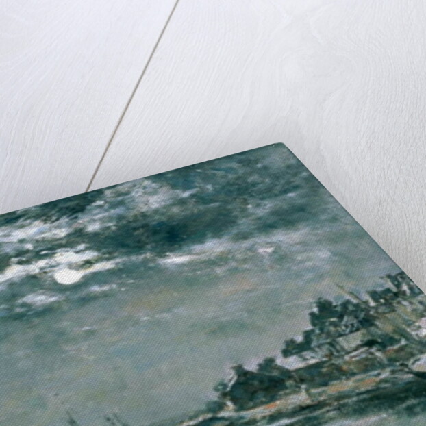 Moonlit Seascape by Eugene Louis Boudin