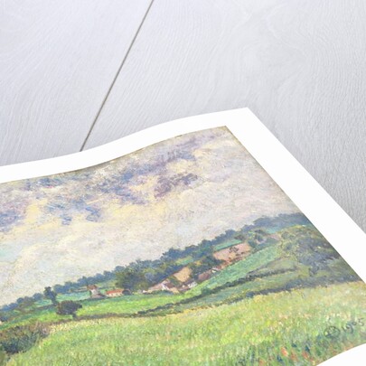 Grey Weather, Finchingfield, 1905 by Lucien Pissarro