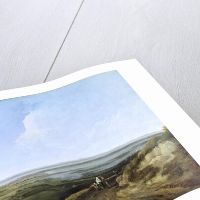 View of Portsmouth from Portsdown Hill by Thomas Jones