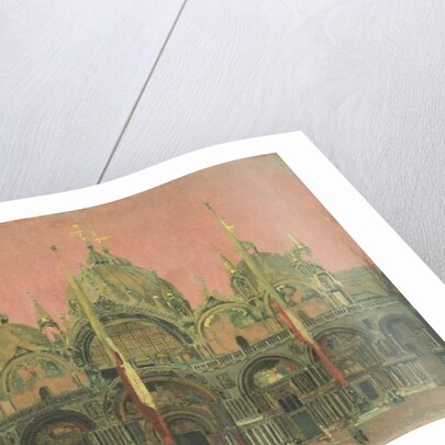 A Red Sky at Night, San Marco by Walter Richard Sickert