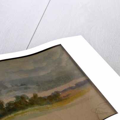 One of the 'Three Landscape Sketches' by Hubert von Herkomer