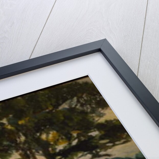 One of the 'Three Landscape Sketches' by Hubert von Herkomer