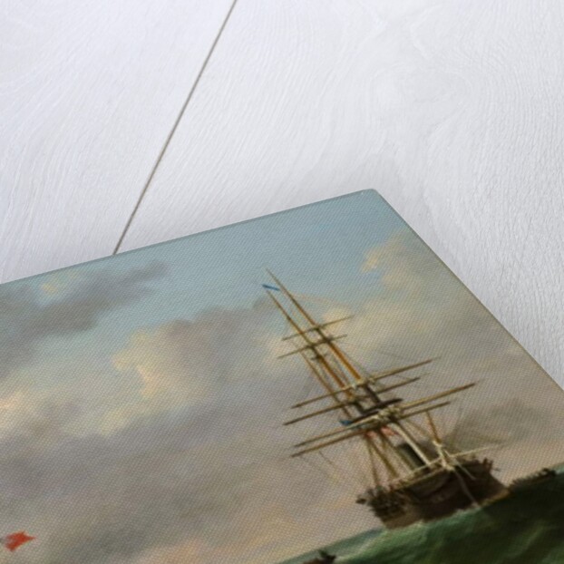 San Jacinto and 'Trent Affair', 1861 by English School