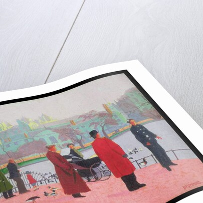 In the Park 1912 by Malcolm Drummond