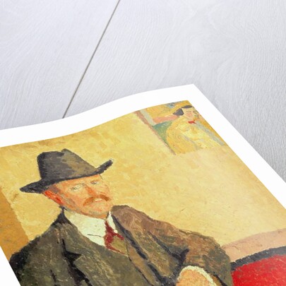 Portrait of Charles Ginner, c.1911 by Malcolm Drummond