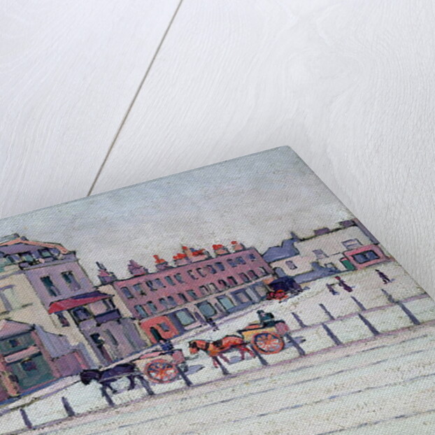 Cumberland Market, North Side, 1912 by Robert Polhill Bevan