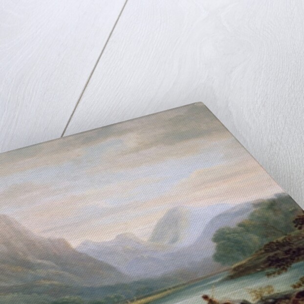 A Welsh Valley, 1819 by John Varley