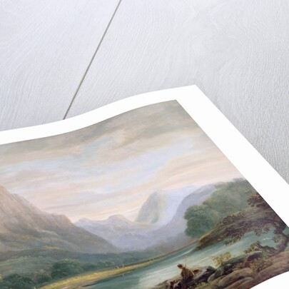 A Welsh Valley, 1819 by John Varley