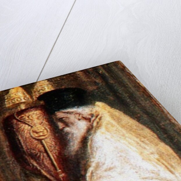 Aaron with the Scroll of the Law, 1875 by Simeon Solomon