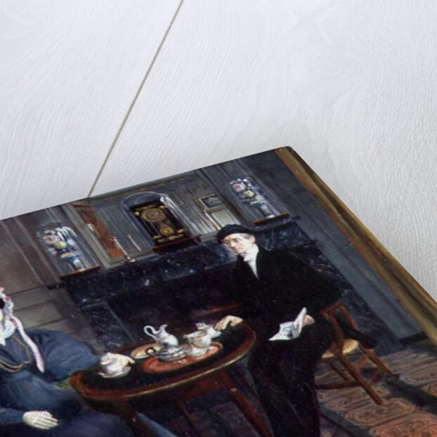 Couple Having Tea, c.1830 by French School