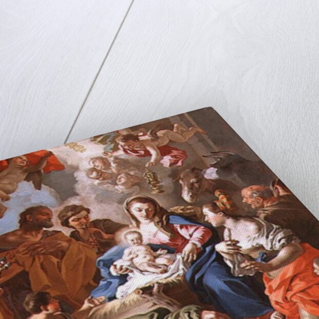 The Adoration of the Shepherds by Francesco de Mura