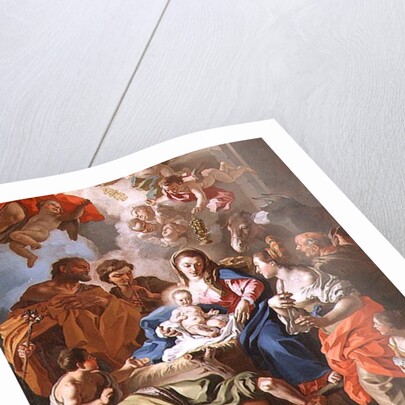 The Adoration of the Shepherds by Francesco de Mura