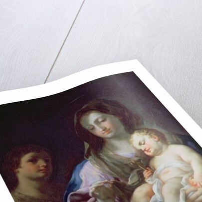 Madonna and Child with St. John the Baptist by Francesco Trevisani