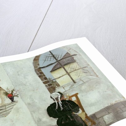 Breton Woman at Prayer by Christopher Wood