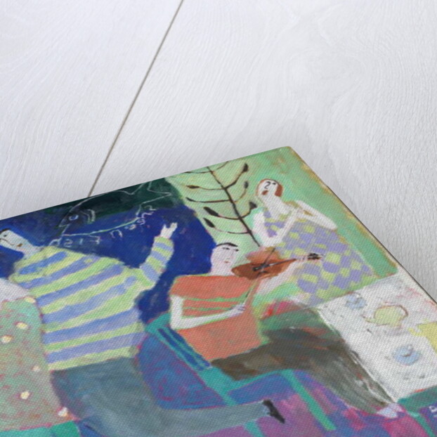 Fiddler at the Green, 2000 by Susan Bower