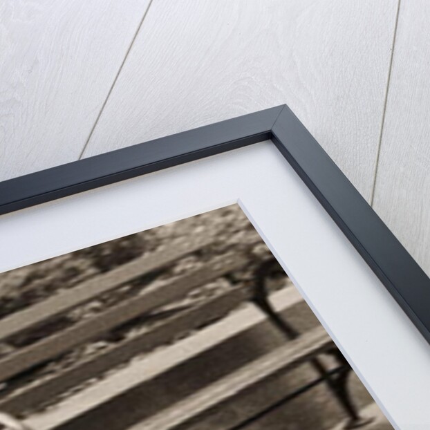 Drunk man on a park bench, 2004 by Stephen Spiller