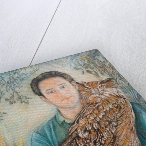 Boy with Owl, 2012 by Silvia Pastore