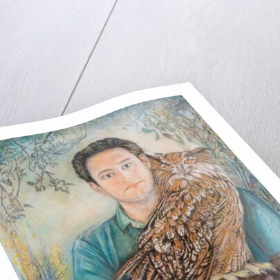 Boy with Owl, 2012 by Silvia Pastore
