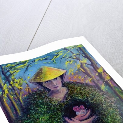 Brighid of the Green Mantle, 2007 by Silvia Pastore