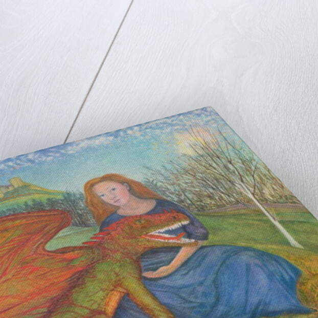 In the absence of St George by Silvia Pastore